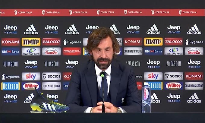 Pirlo: "Con Agnelli ci siamo abbracciati"