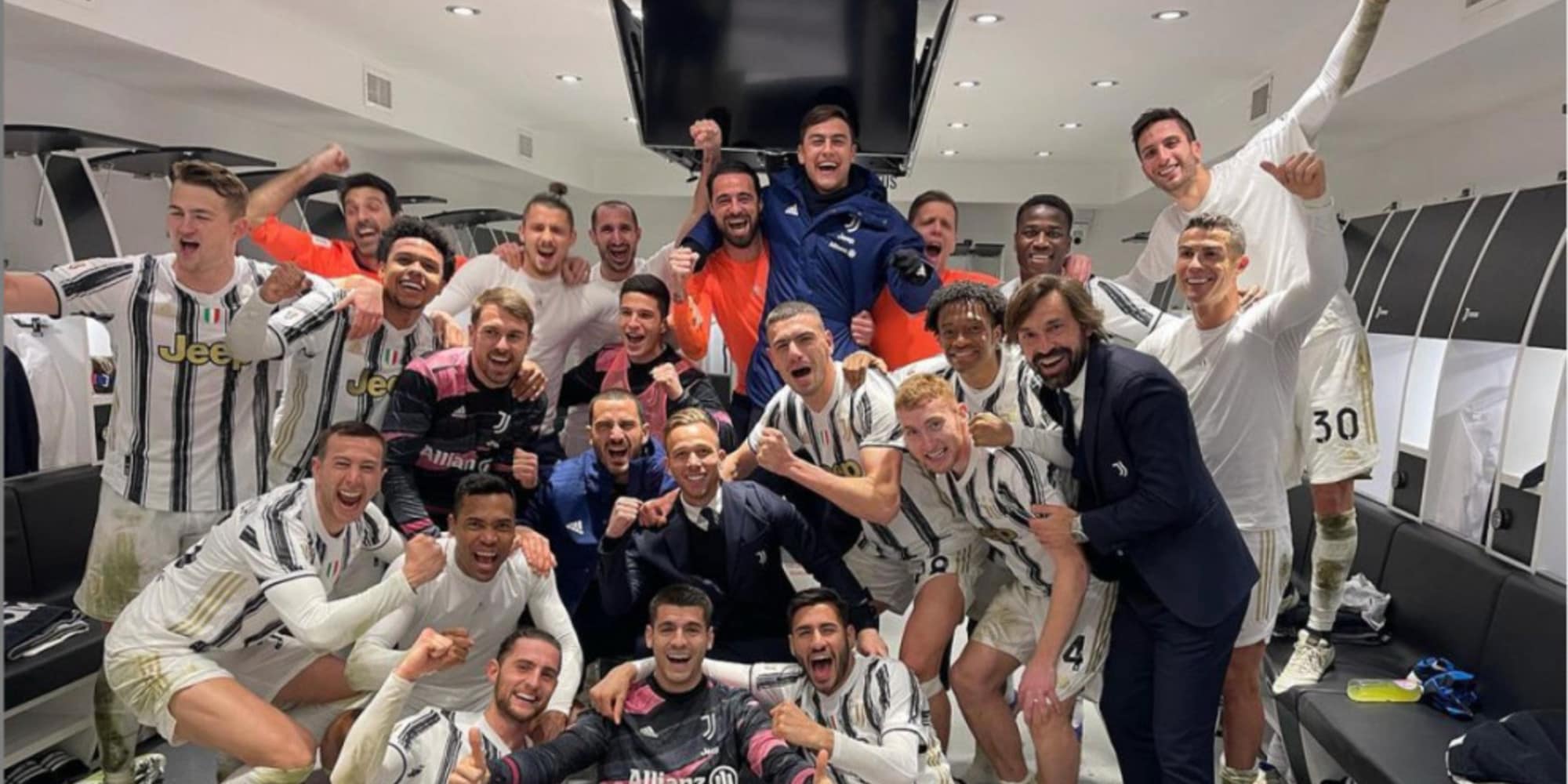 Da Ronaldo a Chiellini, la Juve esulta sui social: "Finale!"