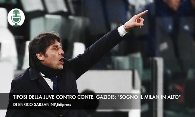 Tifosi Juve, petizione contro Conte. Gazidis: "Sogno il Milan in alto"
