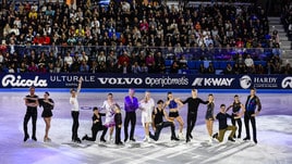 Golden Skate Awards, le stelle del ghiaccio omaggiano Bergamo
