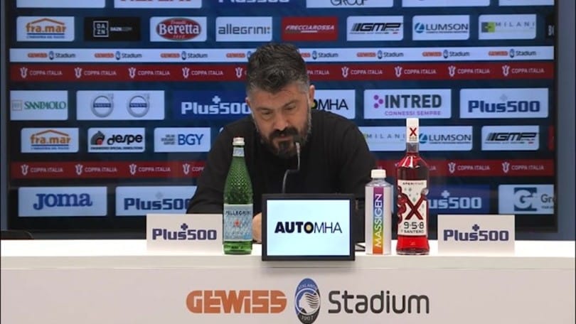 Gattuso: "Juve ultima spiaggia? Chiedete al club"