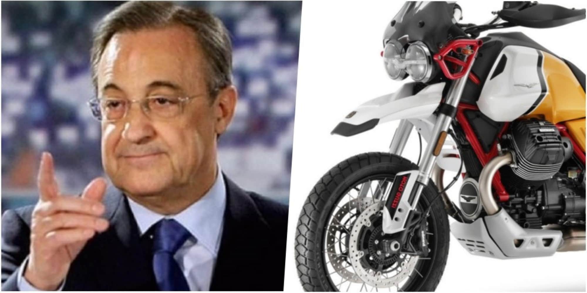 Florentino Perez e Moto Guzzi: quel regalo "galattico" per la polizia di Madrid