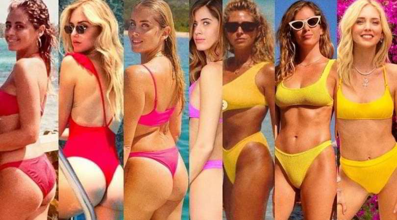 Ferragni, mamma e figlie in bikini fanno impazzire i social