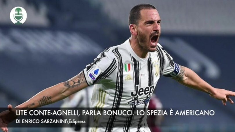 Lite Agnelli-Conte, parla Bonucci. Lo Spezia è americano