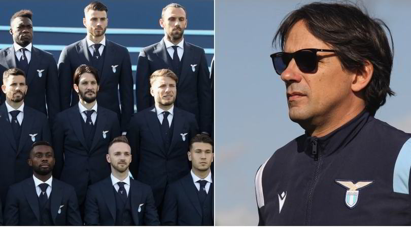 Lazio, foto di squadra: tutti in posa!