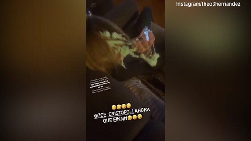 Theo Hernandez, terribile scherzo alla fidanzata