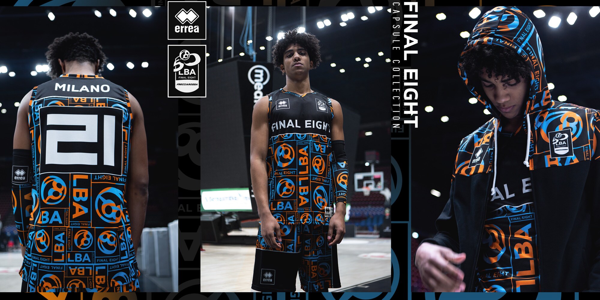 LBA Final Eight 2021: la speciale Capsule Collection di  Erreà Sport