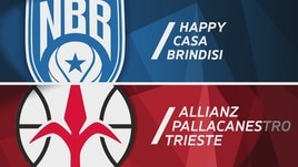 Quarti di finale Final Eight: Happy Casa Brindisi-Allianz Trieste 93-101