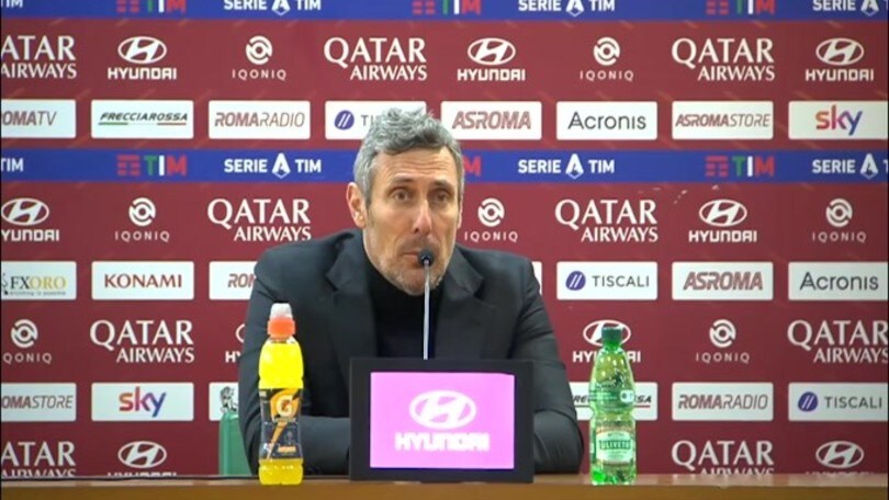 Gotti: "Roma agevolata dal primo gol e da un rigore un po' così"