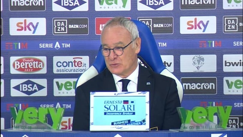 Ranieri: "Obiettivo Europa? Ma avete visto chi c'è davanti?"