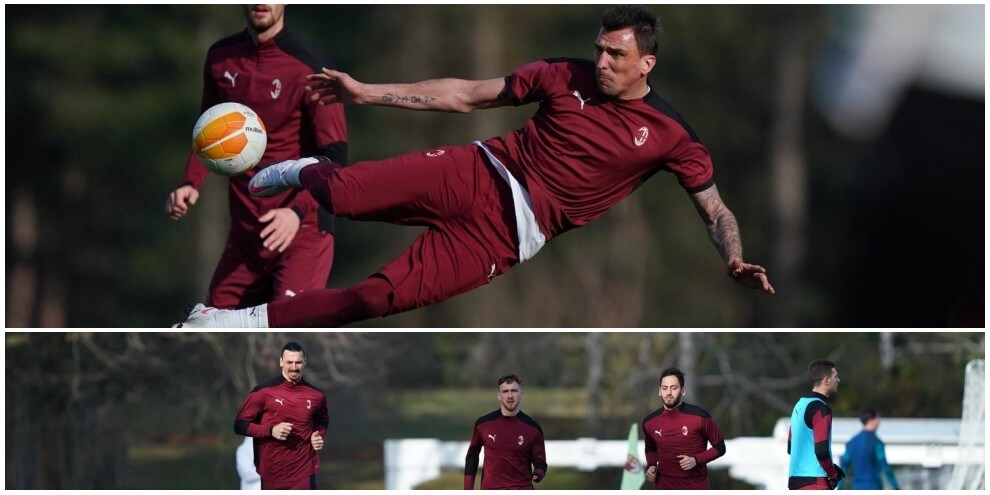 Milan, Europa League e poi il derby: Mandzukic lotta per una maglia
