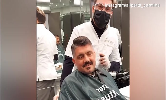 Gattuso 'assolve' il barbiere: "Non parla quasi mai"