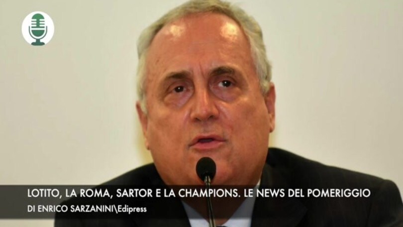 Lotito, la Roma, Sartor e la Williams. Le news del pomeriggio