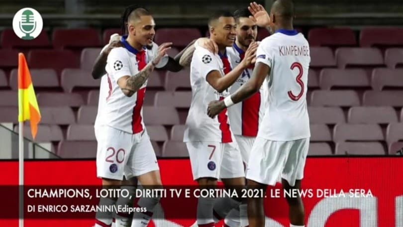 Champions, Lotito, Diritti tv e Cortina 2021. Le news della sera