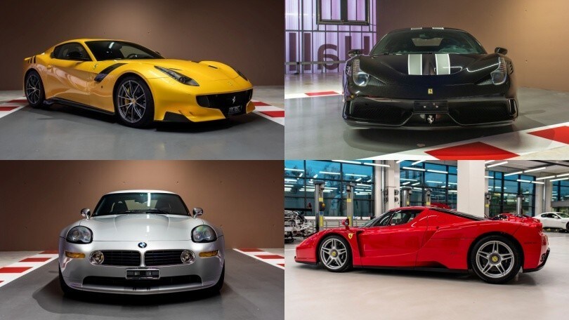 Vettel vende il suo parco auto: ci sono anche 5 Ferrari