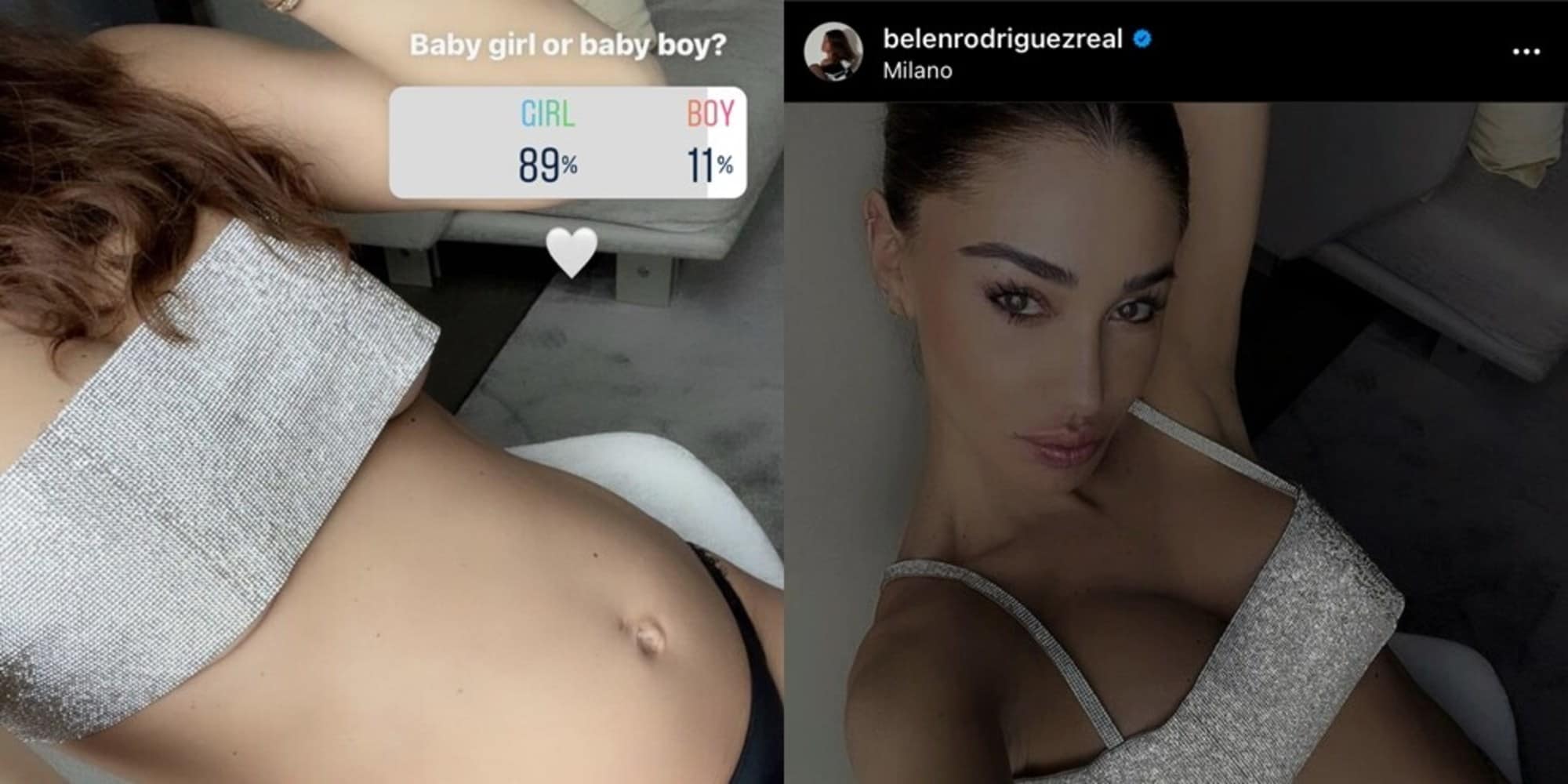 Belen, selfie da urlo e sondaggio su Instagram