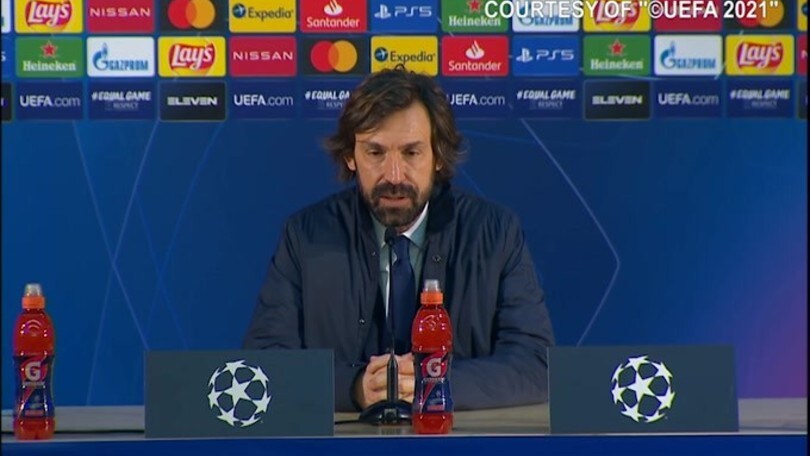 Pirlo: "Morata è stato male a fine gara, Dybala non aveva neanche 5 minuti"