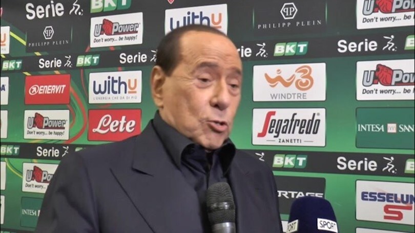 Berlusconi: "Consiglio a Stefano Pioli? Magari farò una telefonata.."