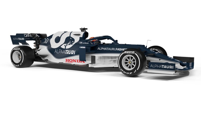 AlphaTauri mostra la AT02, la monoposto 2021