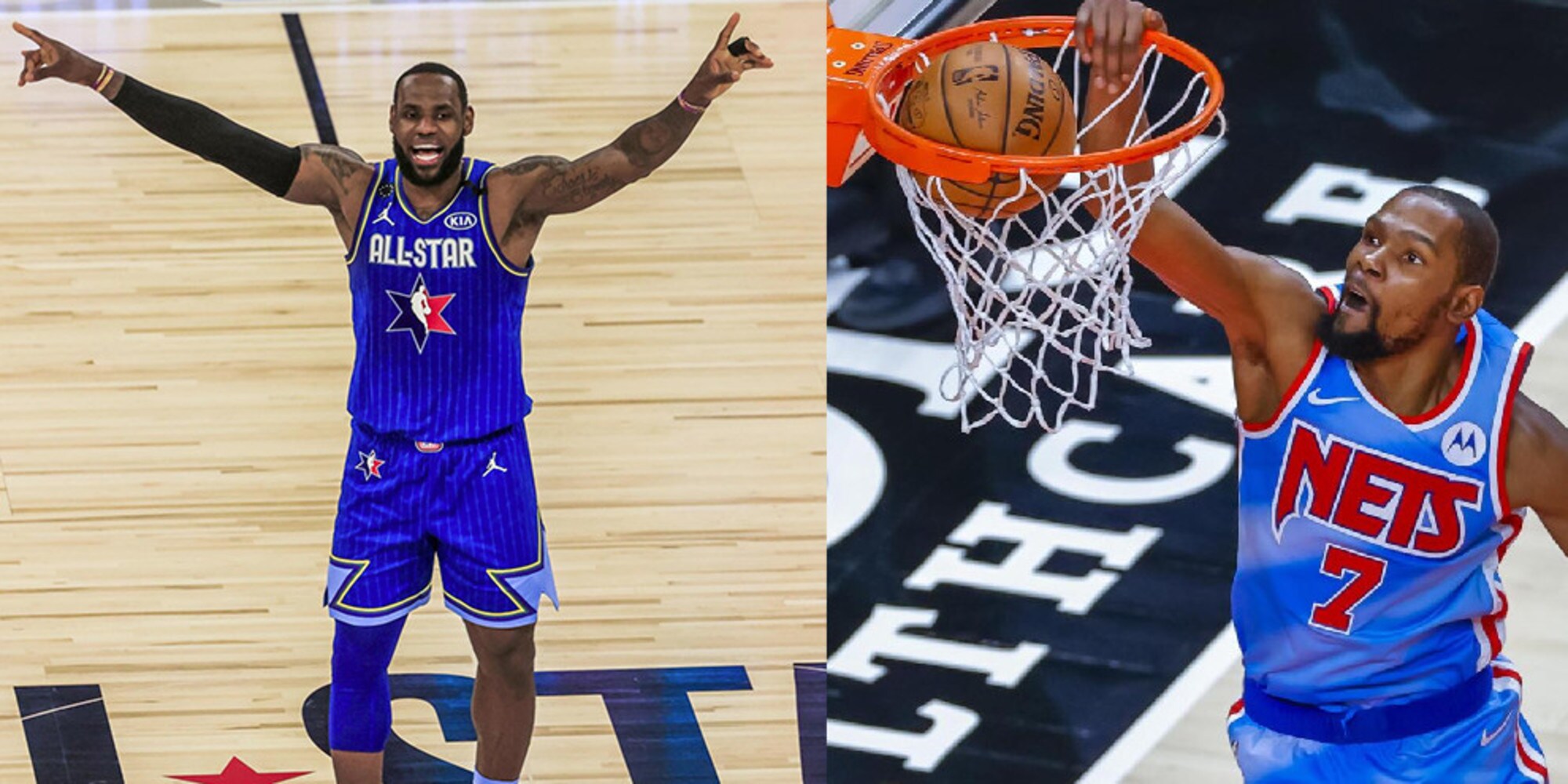 Nba, decisi i quintetti dell'All-Star Game. LeBron contro Durant