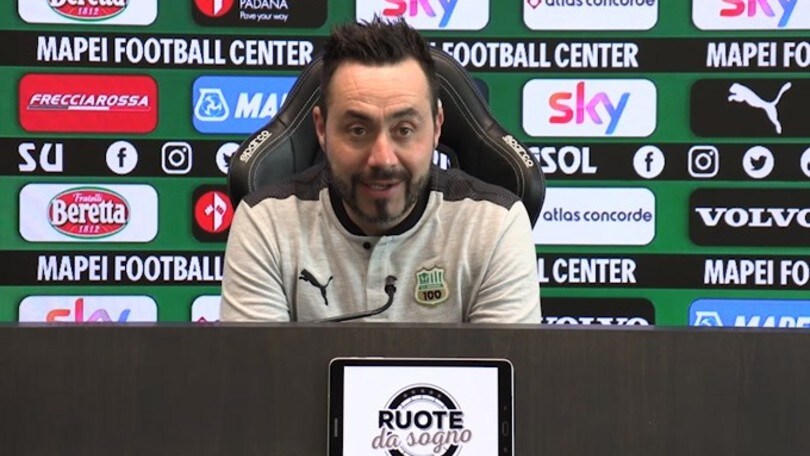 De Zerbi: "Il Sassuolo è stabile dopo le migliori 7 d'Italia"