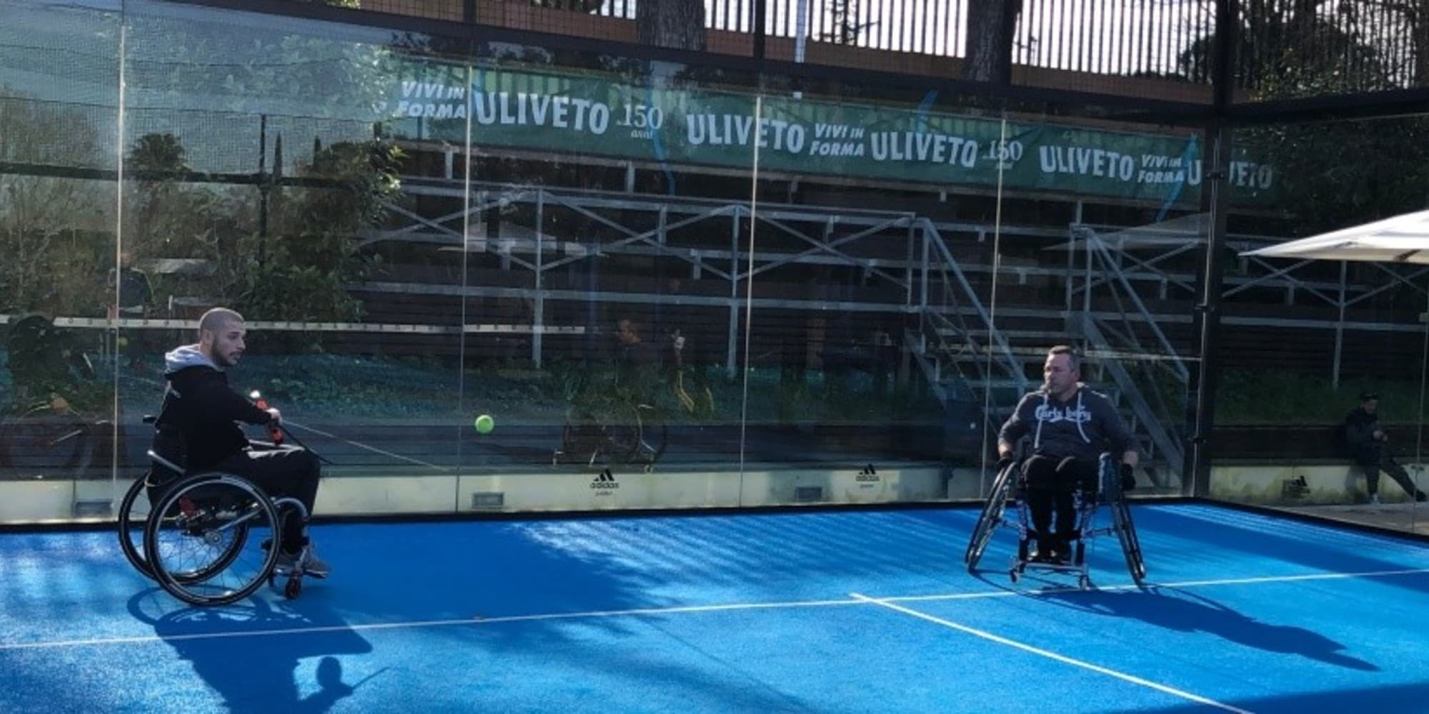 Il Circolo Canottieri Aniene promuove il padel in carrozzina
