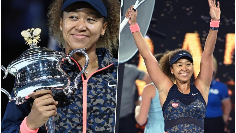 La festa di Naomi Osaka per il trionfo agli Australian Open