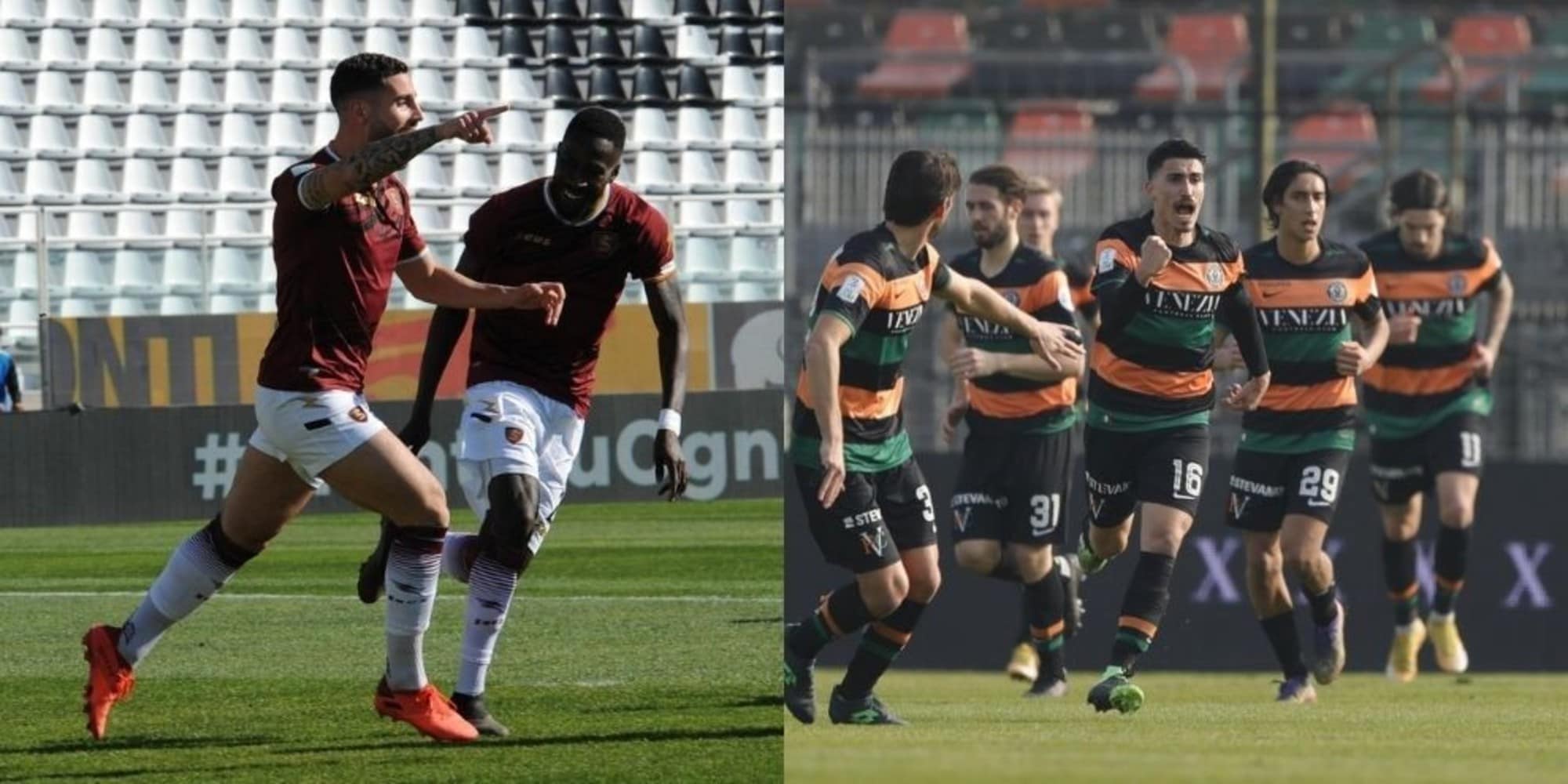 Serie B, Salernitana e Venezia al secondo posto: Cittadella ko