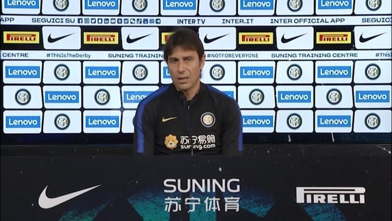 Conte: "Per il derby c'è un ottimo arbitro"