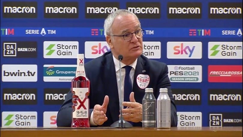 Ranieri: "Rigore Quagliarella per me non c'era"