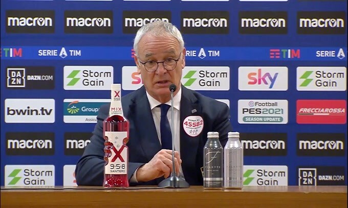 Ranieri: "Dispiace non aver mai tirato in porta"
