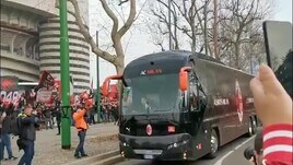 Che accoglienza a San Siro per il Milan