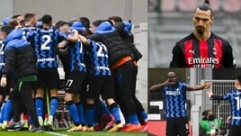 Milan-Inter, festa Conte: Lautaro e Lukaku annullano Ibrahimovic