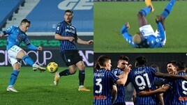 Napoli, non basta la perla di Zielinski. Show dell'ex Zapata, paura per Osimhen