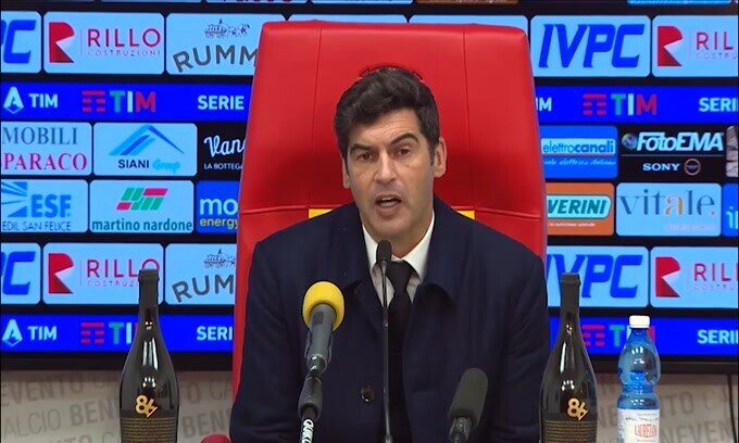 Fonseca: "L'Europa League non è una scusa"