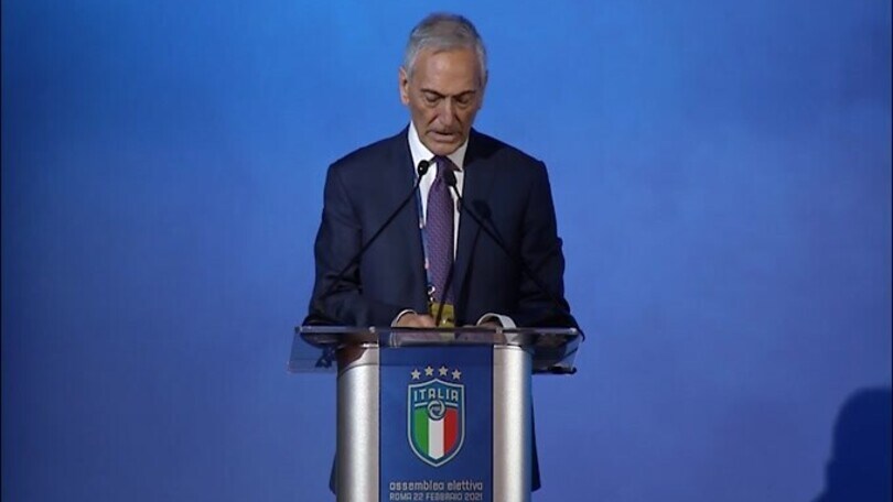 Gravina: "Può iniziare il secondo tempo di questa partita"