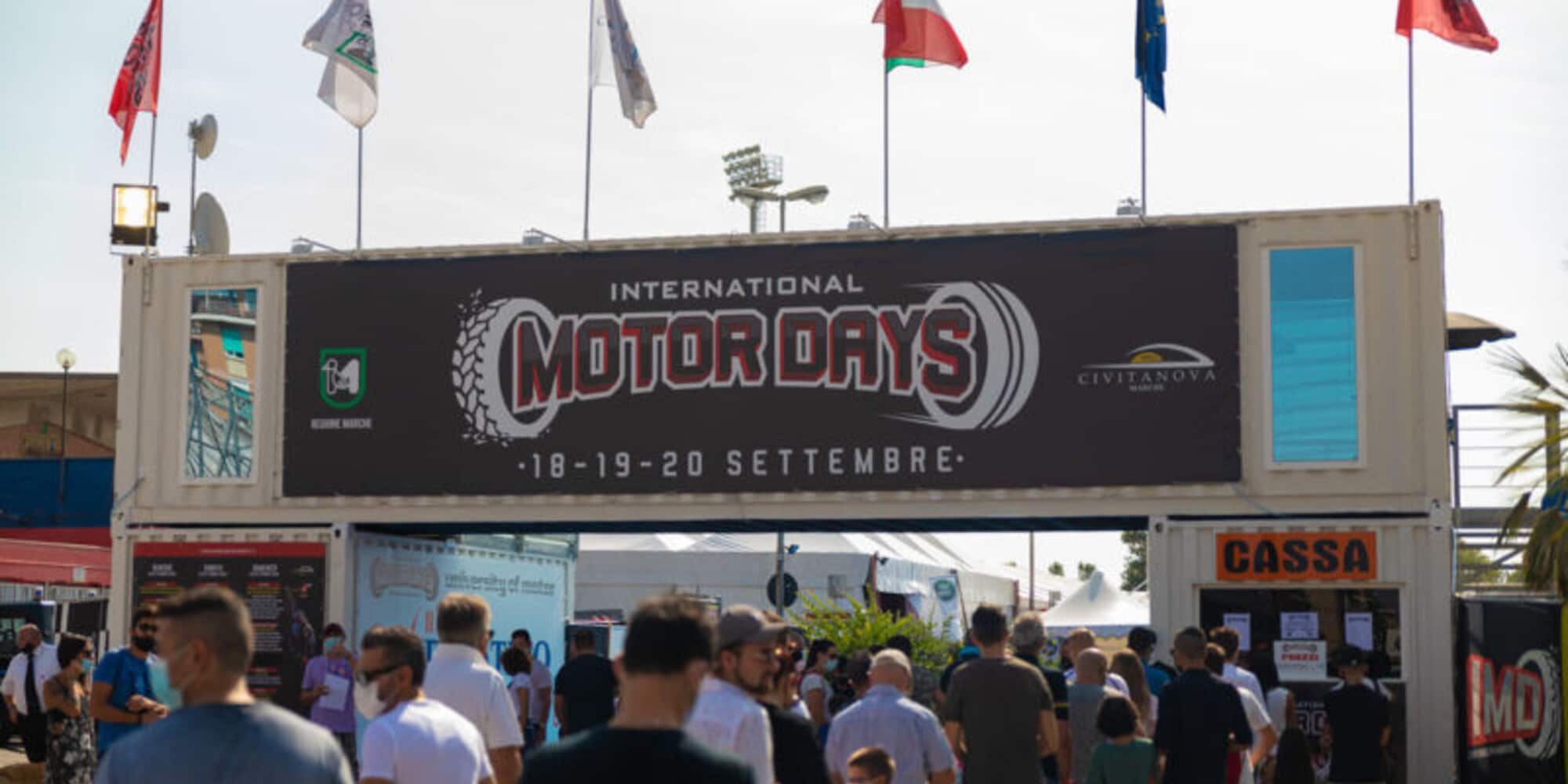 International Motor Days, a Civitanova Marche dal 17 al 19 settembre 2021
