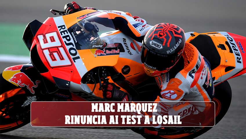 MotoGP, niente test in Qatar per Marquez: "Non me la sento"