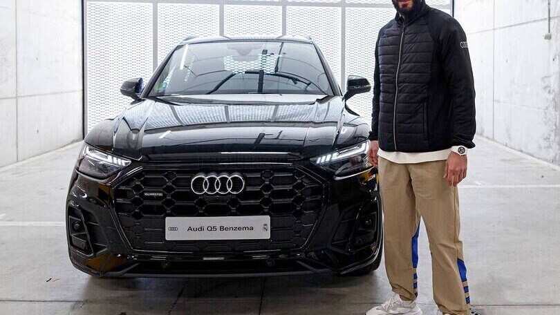 Audi, le auto consegnate ai giocatori del Real Madrid