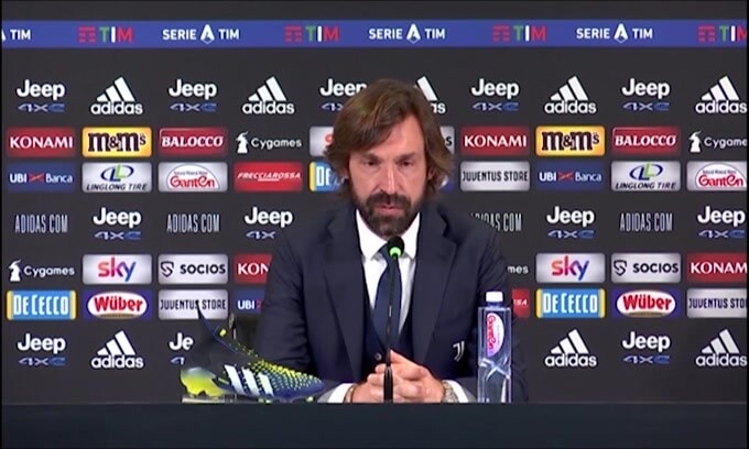 Pirlo: "Juventus non abituata a perderne due di fila"
