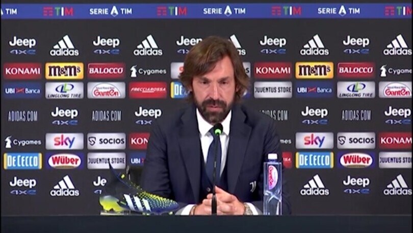 Pirlo: "Juventus non abituata a perderne due di fila"