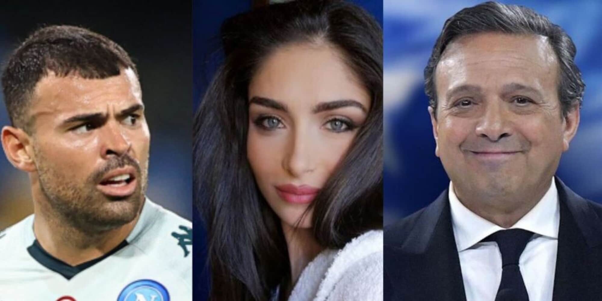 Petagna e Ambra Lombardo: Chiambretti lancia lo scoop a Tiki Taka