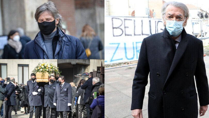 Bellugi, l'ultimo saluto a Milano. Presenti Moratti e Oriali