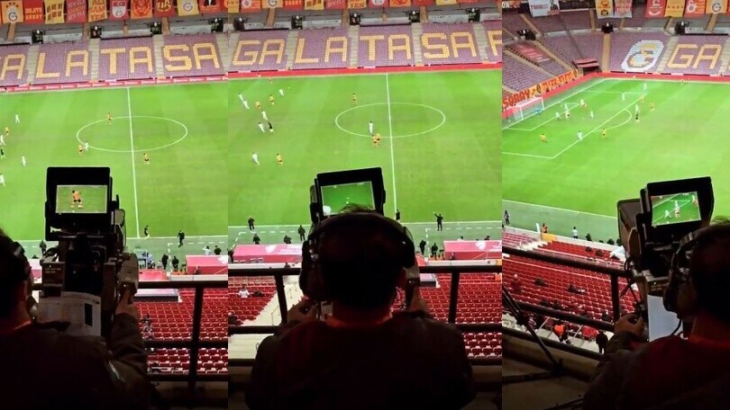 Fa il cameraman durante le partite: le skills sono da non credere