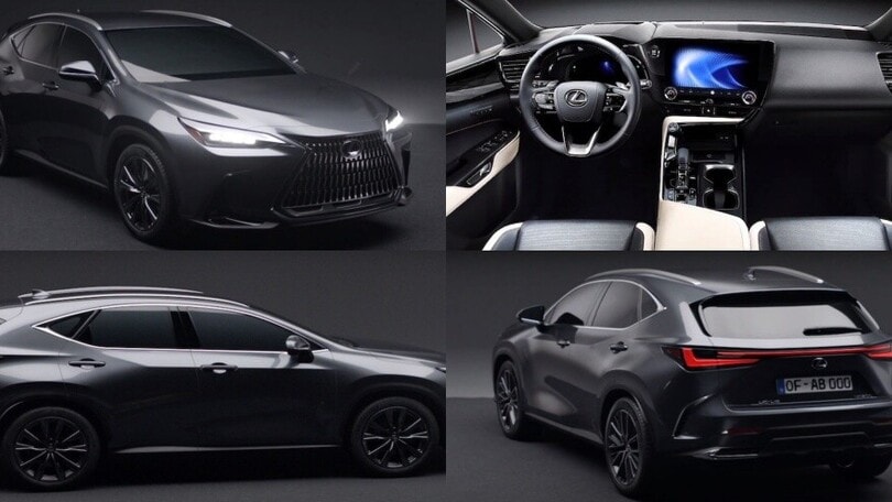 Lexus NX 2022: le prime immagini