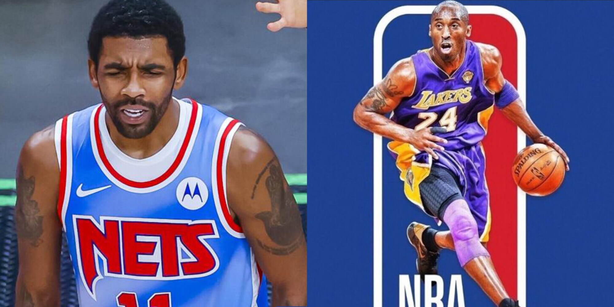 Kyrie Irving lancia la proposta: logo Nba con Kobe Bryant!