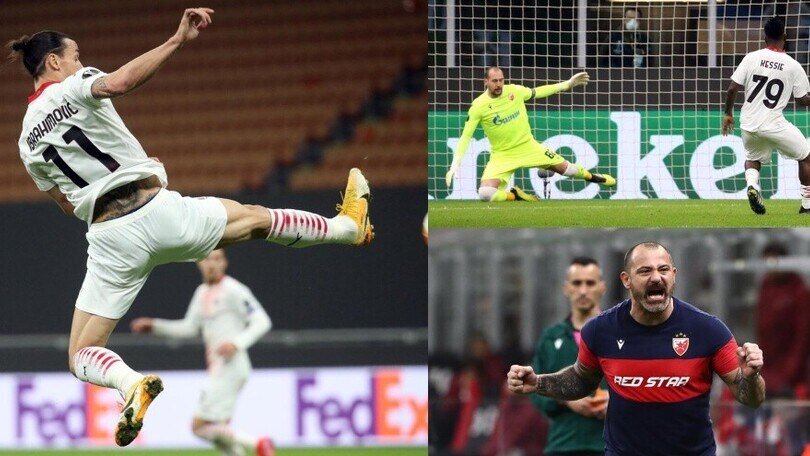 Kessie lancia il Milan agli ottavi, Ibra nervoso