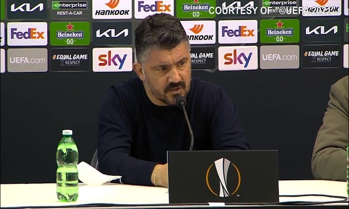 Gattuso: "Non possiamo promettere nulla. Mettiamoci i tappi.."