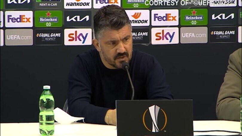 Gattuso: "Non possiamo promettere nulla. Mettiamoci i tappi.."