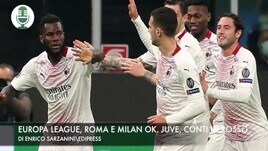 Europa League, Roma e Milan ok. Juve, conti in rosso
